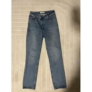 Abercrombie & Fitch Ultra High Rise 90s Straight Jean Womens Size 26